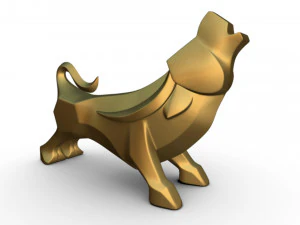 bull sculpture 3D Print Model
