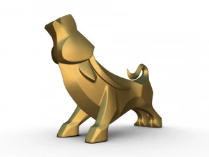 bull sculpture 3D Print Model
