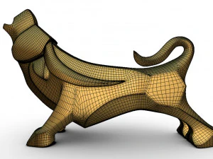 bull sculpture 3D Print Model