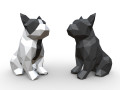 french bulldog figure 3D Print Model