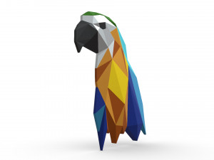 parrot figure Modello di stampa 3D