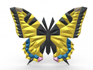 butterfly figure 3D Print Model