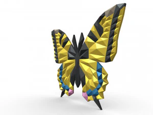 butterfly figure 3D Print Model