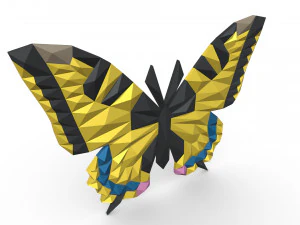 butterfly figure 3D Print Model