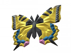 butterfly figure Modelo de impresión 3D