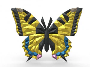 butterfly figure 3D Print Model