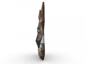 german shepherd figure 3D Print Model