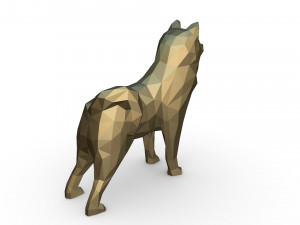 akita inu figure 3Dプリントモデル