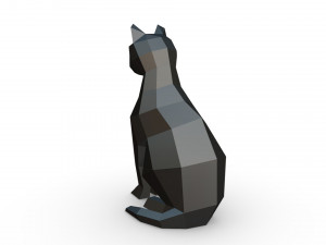 cat figure 6 Model do druku 3D