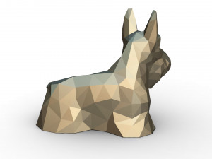 scottish terrier figure Model do druku 3D
