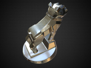 bulldog figure 3 Modelo 3D