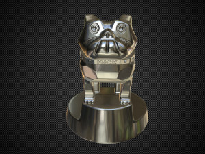 bulldog figure 3 Modelo 3D