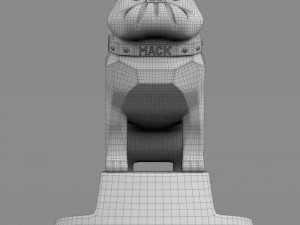 bulldog figure 3 Modelo 3D