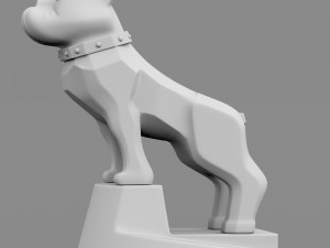 bulldog figure 3 Modelo 3D