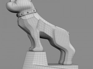 bulldog figure 3 Modelo 3D