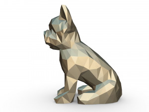 yorkshire terrier figure Modelo 3D
