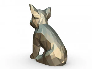yorkshire terrier figure 3D Model