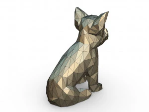 yorkshire terrier figure 3D Model