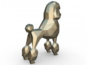 poodle figure 3D Print Model