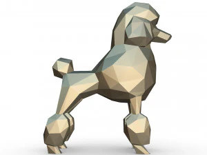 poodle figure 3D Print Model