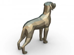 weimaraner figure 3D Print Model
