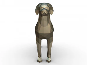 weimaraner figure 3D Print Model