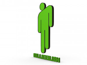 billie eilish logo Modelo de impresión 3D