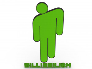 billie eilish logo Modelo de impresión 3D