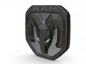 ram new logo 3Dモデル