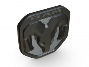 ram new logo 3Dモデル