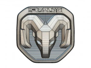 ram new logo 3D Model