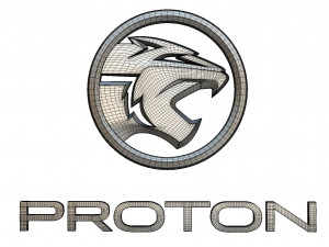 proton new logo 3D Model