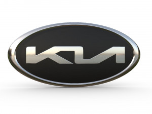 kia new logo 3D Модель