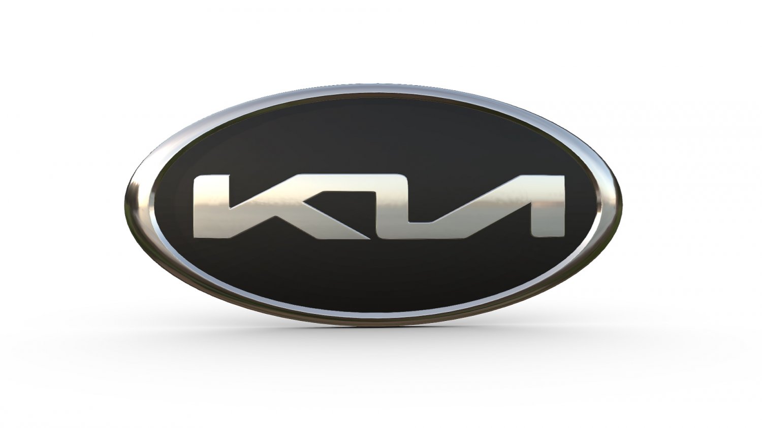 kia new logo 3D Model in Parts of auto 3DExport