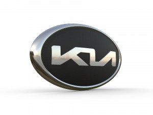 kia new logo 3Dモデル