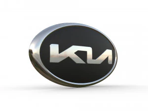 logo baru Kia Model 3D