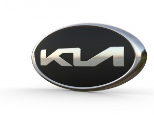 kia new logo 3Dモデル