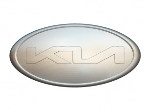 kia new logo 3Dモデル