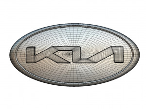 kia new logo 3Dモデル