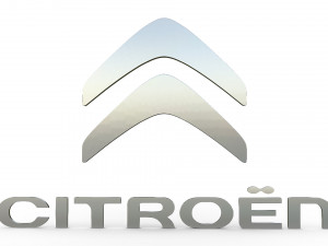 citroen logo 2 3D Model