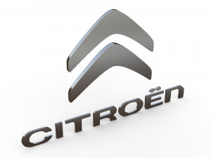 citroen logo 2 Modelo 3D