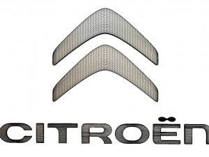 logo citroen 2 Model 3D