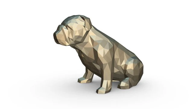 english bulldog figure 3D Print Model .c4d .max .obj .3ds .fbx .stl .blend