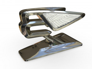 bentley hood ornament 3D Model