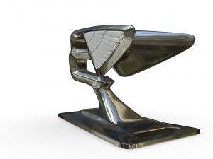 bentley hood ornament Model 3D