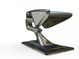 bentley hood ornament 3D Model