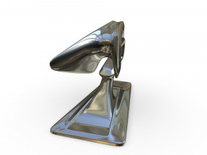bentley hood ornament Model 3D