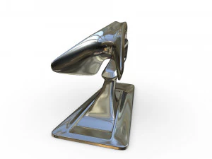 bentley hood ornament 3D Model