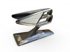 bentley hood ornament Model 3D