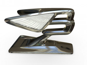 bentley hood ornament Model 3D